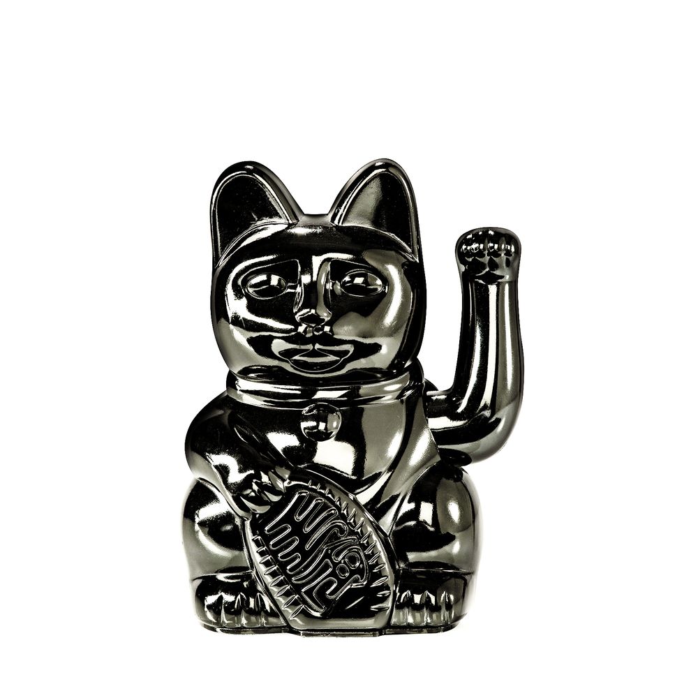 Decorative objects - Maneki Neko / Lucky Cat / Glossy Black - DONKEY PRODUCTS