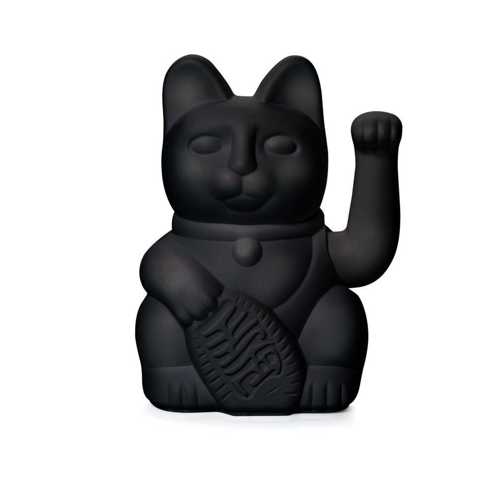 Decorative objects - Maneki Neko / Lucky Cat / Black - DONKEY PRODUCTS