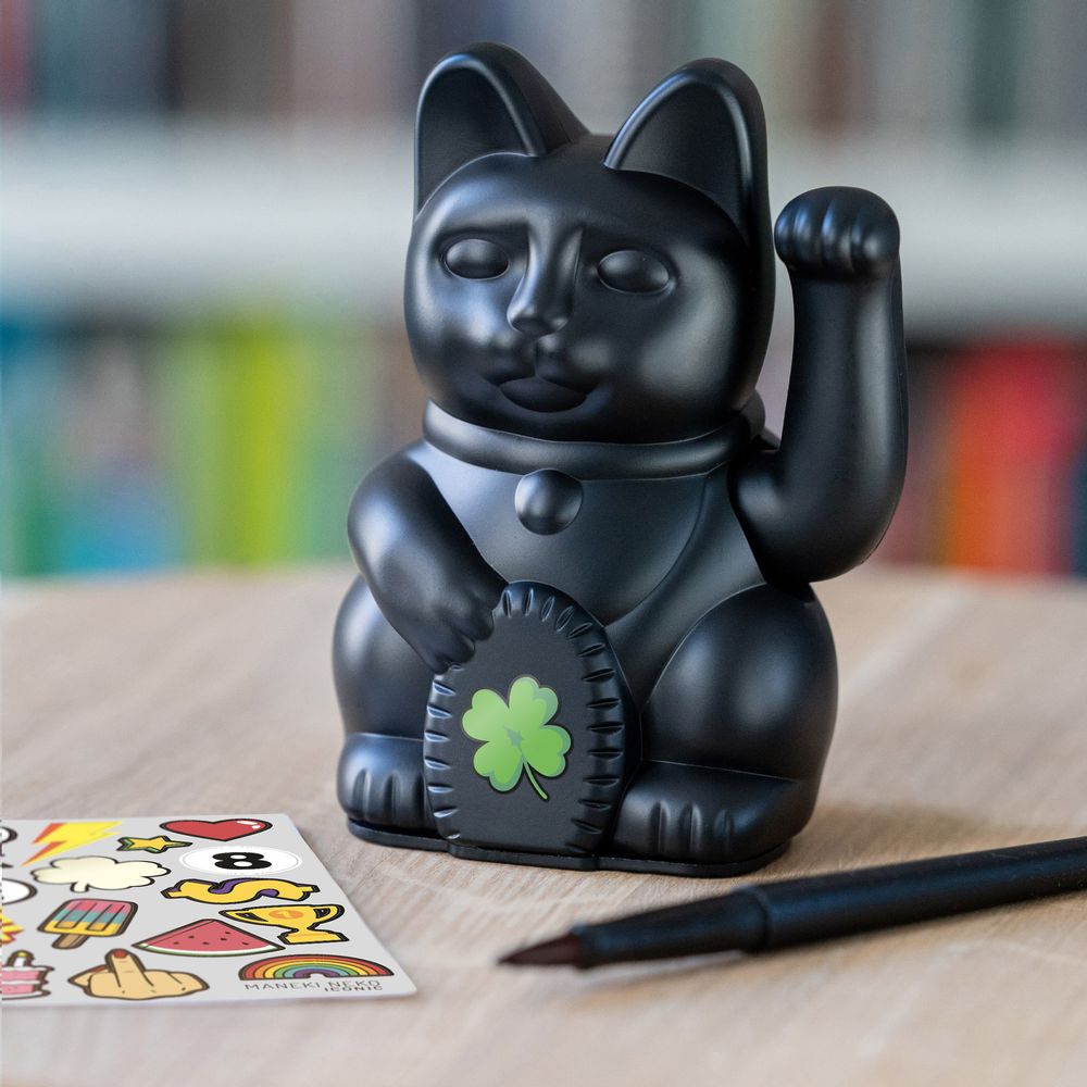 Objets de décoration - Maneki Neko / Chat iconique / Noir - DONKEY PRODUCTS