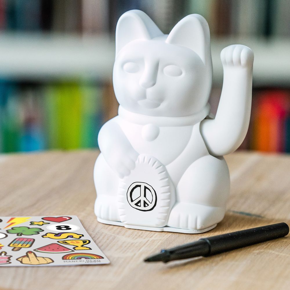 Decorative objects - Maneki Neko / Iconic Cat / White - DONKEY PRODUCTS