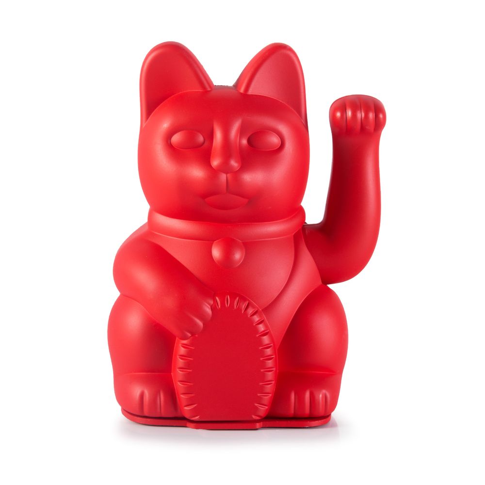 Decorative objects - Maneki Neko / Iconic Cat / Red - DONKEY PRODUCTS