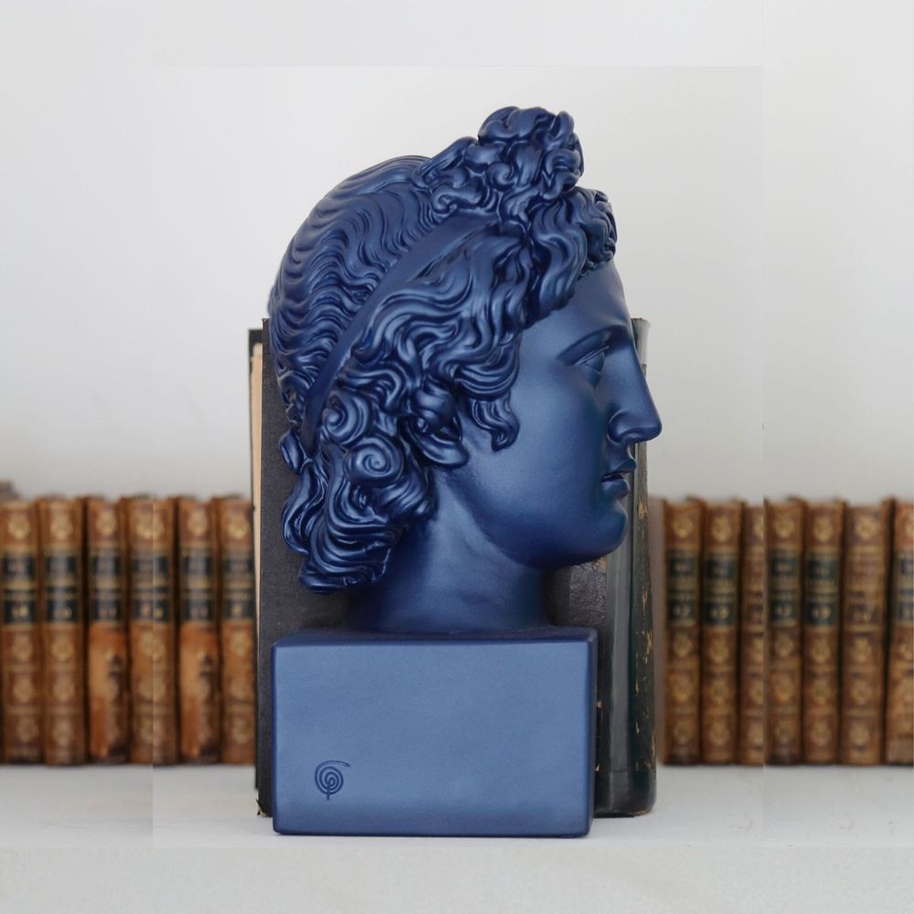 Serre-Livres Décoratifs En Fonte - Couple De Lecteurs - Style Rétro Pour Étagères Ou Bureau - Cadeau Pour Amoureux Des Livres