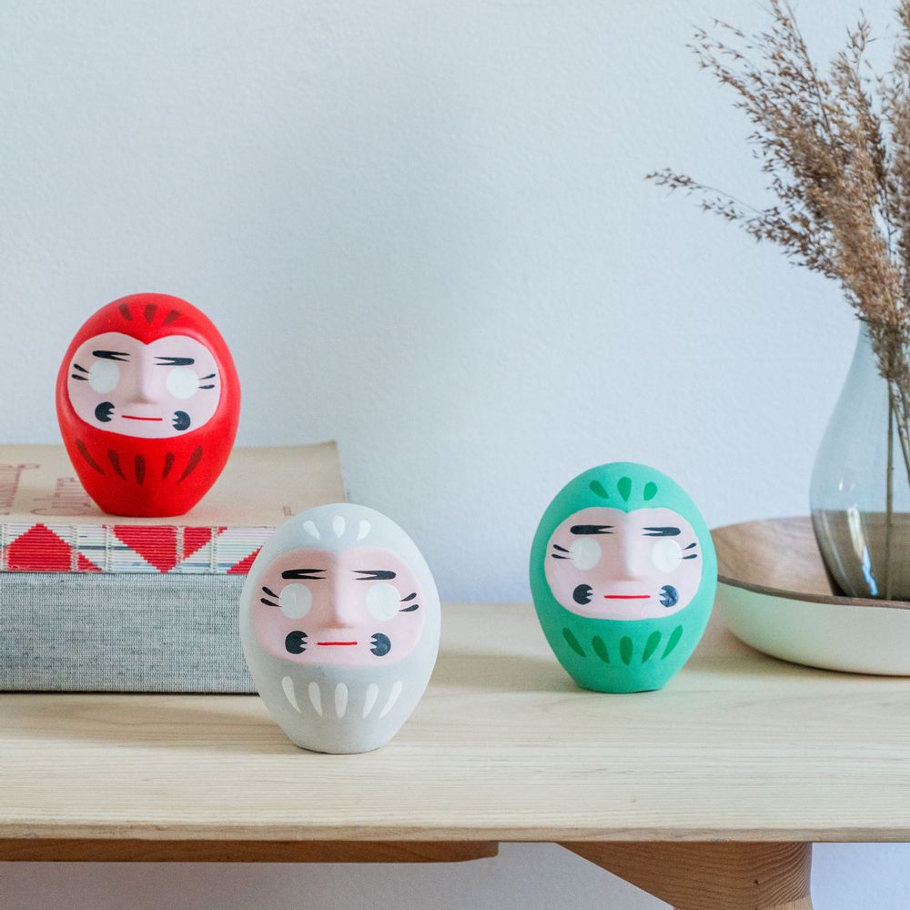 Objets de décoration - Daruma / Gris - DONKEY PRODUCTS