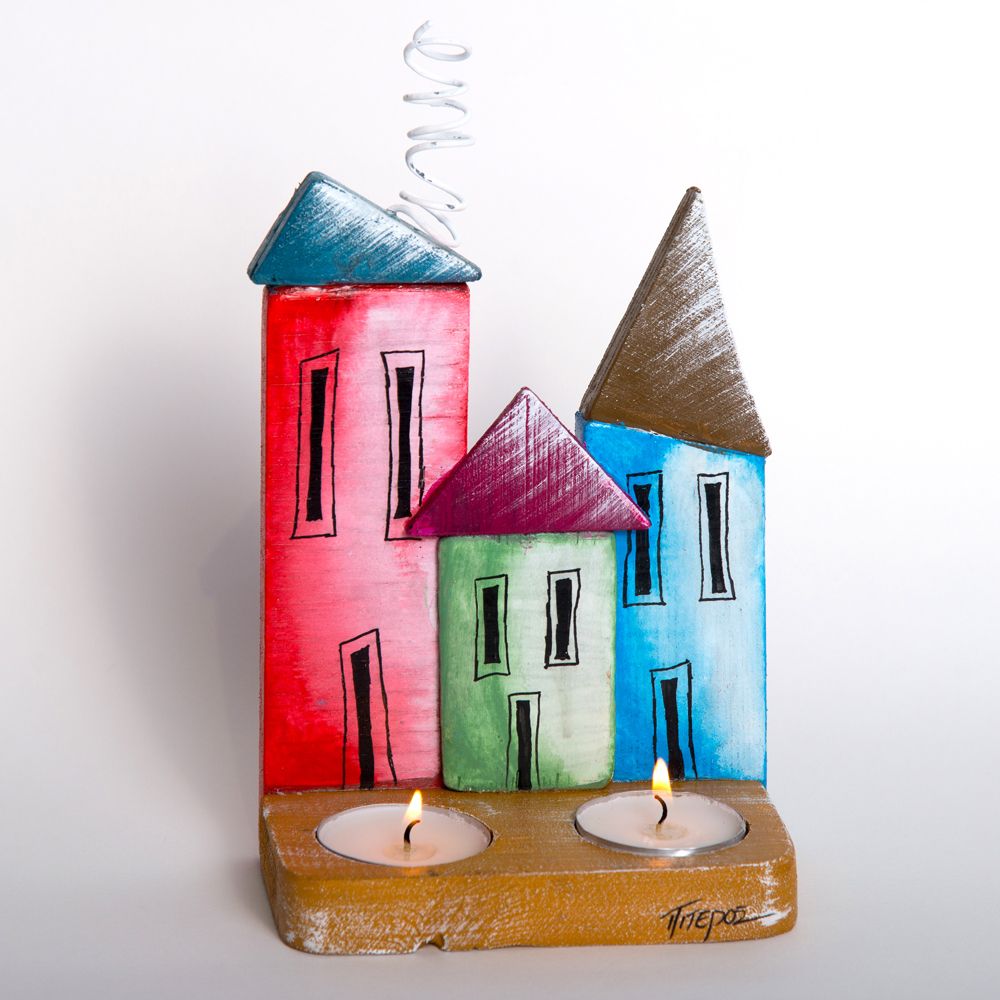 Gifts - Floga |Tealight holder - PITEROS DIMITRIS