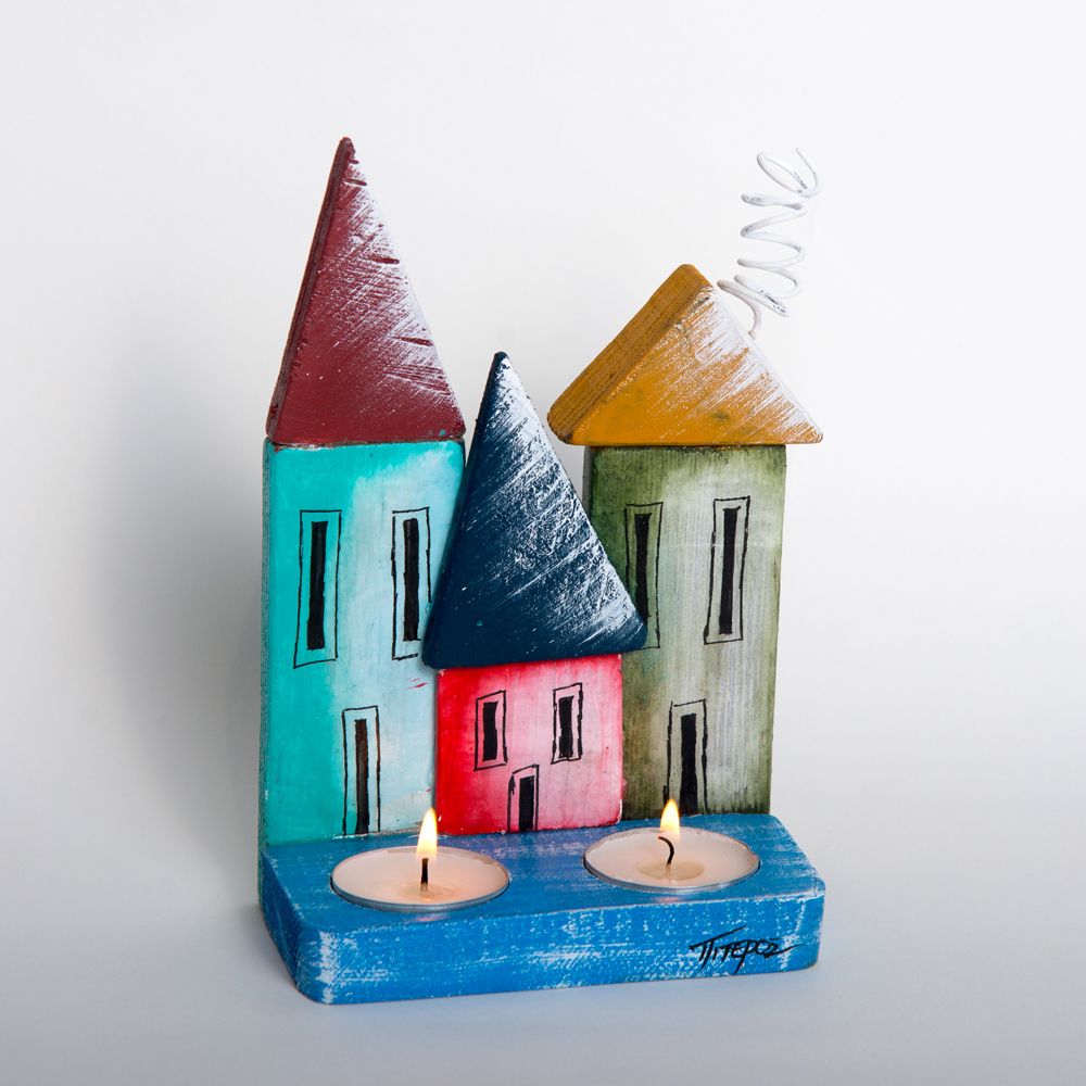 Gifts - Floga |Tealight holder - PITEROS DIMITRIS