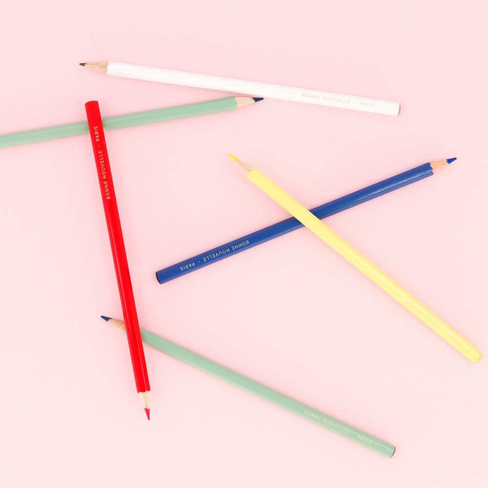 Stylos, feutres et crayons - COLORS le duo de crayons - MAISON BONNE NOUVELLE