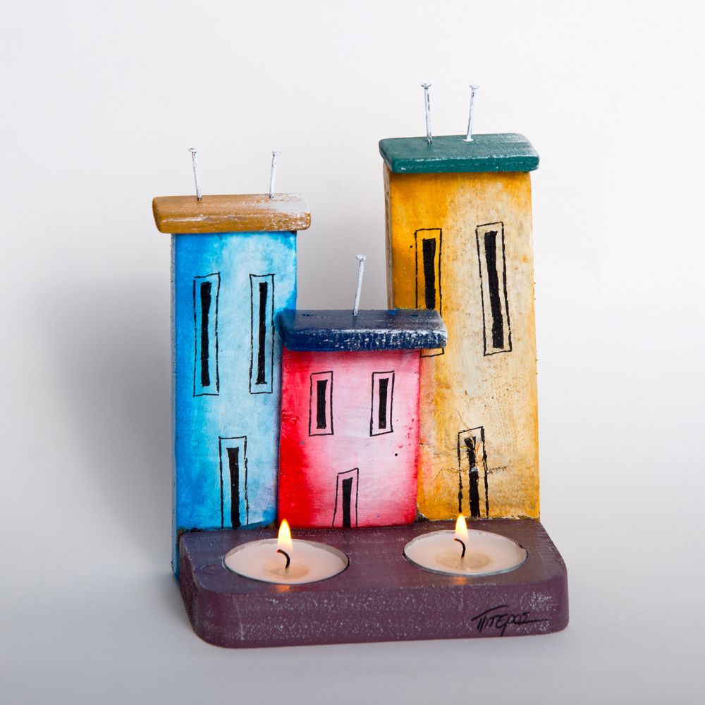 Gifts - Floga |Tealight holder - PITEROS DIMITRIS
