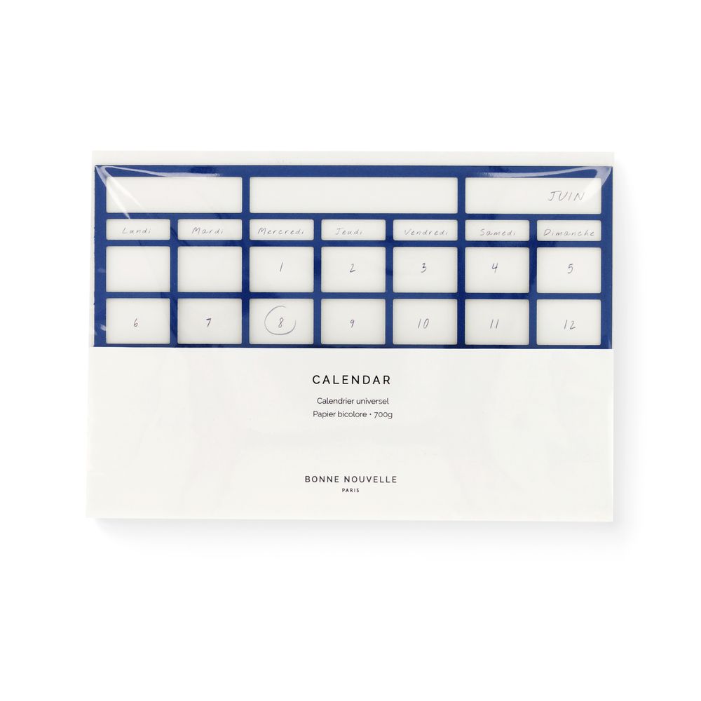 Stationery - CALENDAR L - MAISON BONNE NOUVELLE
