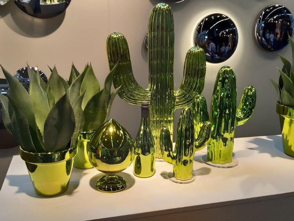 Objets design - CACTUS - FUORILUOGO CHROME DESIGN