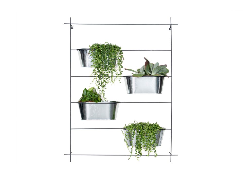 Objets de décoration - Pot mural en métal AX70038 - ANDREA HOUSE