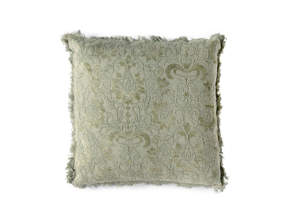 Coussins textile - Coussin coton vert royal AX70203 - ANDREA HOUSE