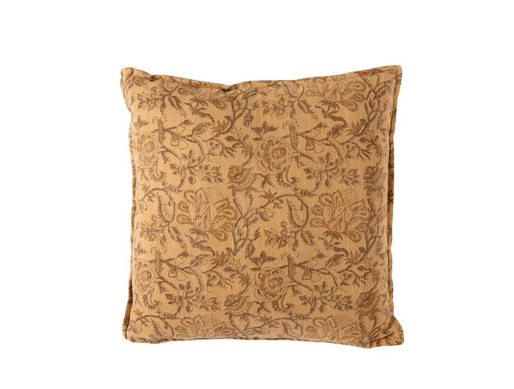 Fabric cushions - Camel Cotton Spring Cushion AX70207 - ANDREA HOUSE