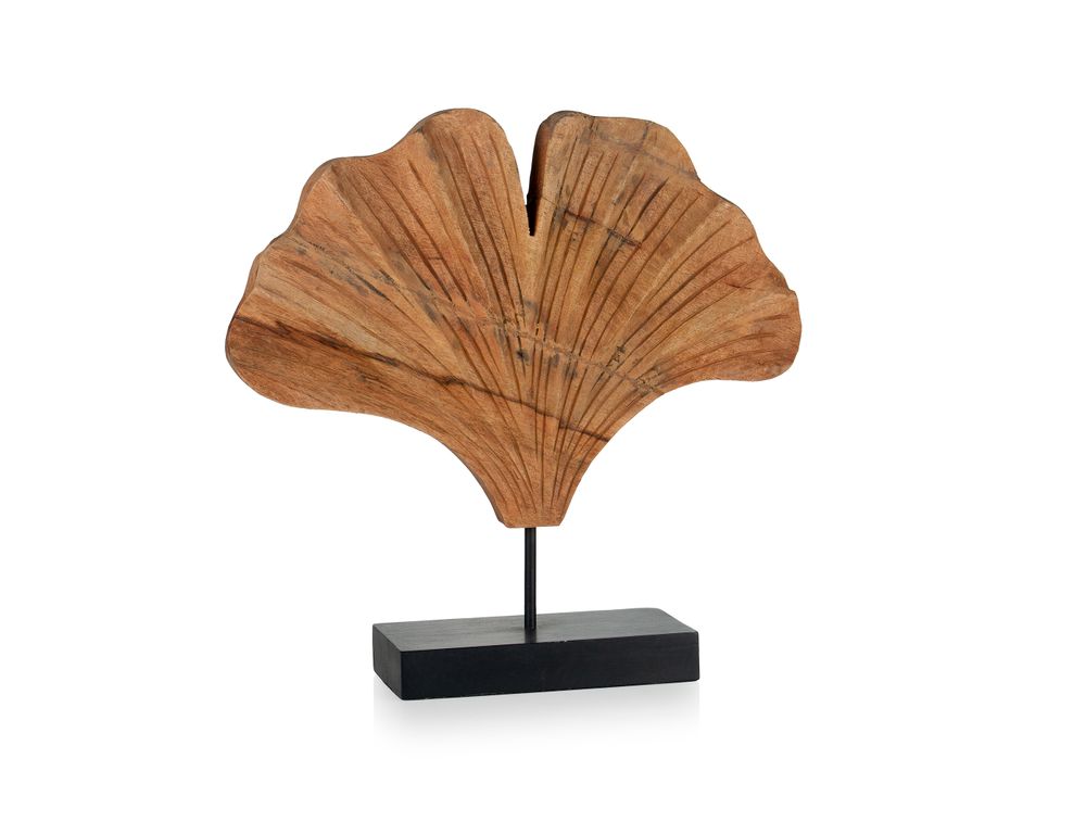 Sculptures, statuettes and miniatures - Mango Wood Mushroom Statue AX70210 - ANDREA HOUSE