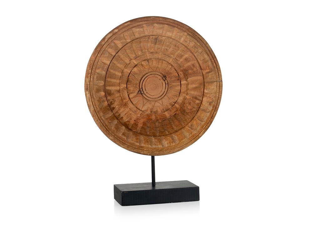 Sculptures, statuettes et miniatures - Statue Maya en bois de manguier AX70213 - ANDREA HOUSE