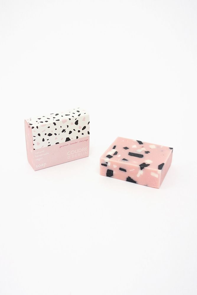 Beauty products - Handmade Natural Terrazzo Soap - COUDRE BERLIN