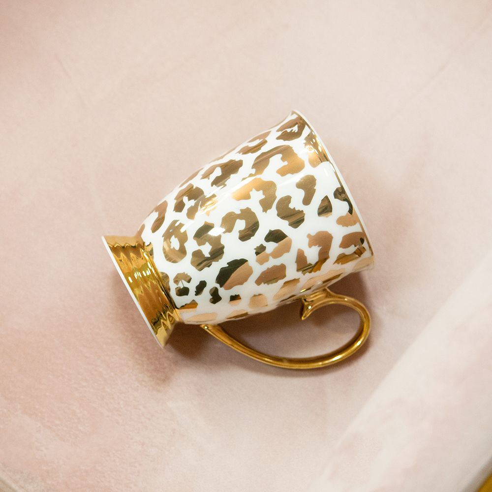 Accessoires thé et café - Tasse Louis Leopard - CRISTINA RE