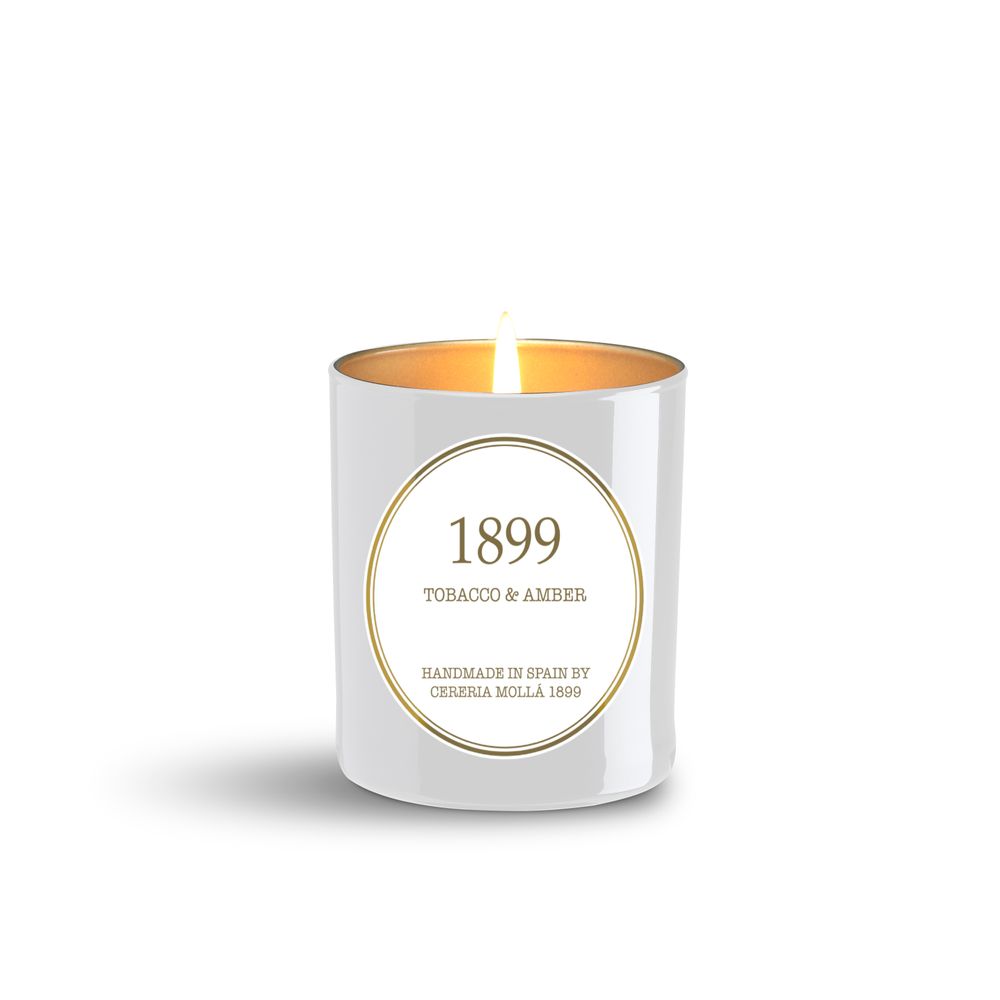 Decorative objects - Scented candle. Tobacco & Amber 230 gr. - CERERIA MOLLA 1899 CANDLES