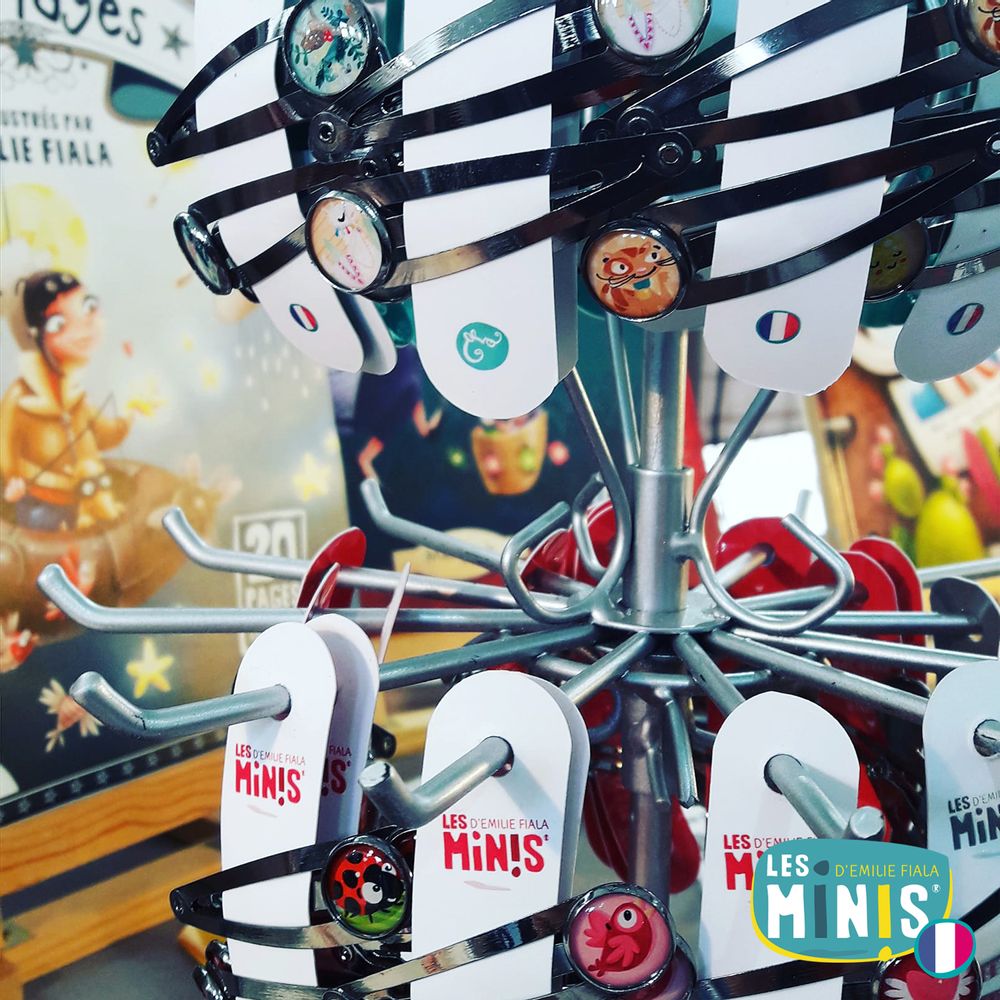 Accessoires enfants - Hair Clips Les Minis Coccinelle - LES MINIS D'EMILIE