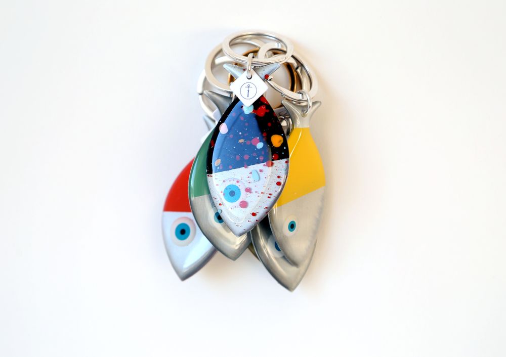 Bags and totes - Fish,snake and sardine Keyrings - BORD DE L'EAU