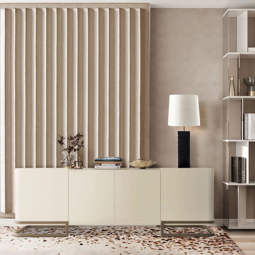 Sideboards - Latte Sideboard - COVET HOUSE