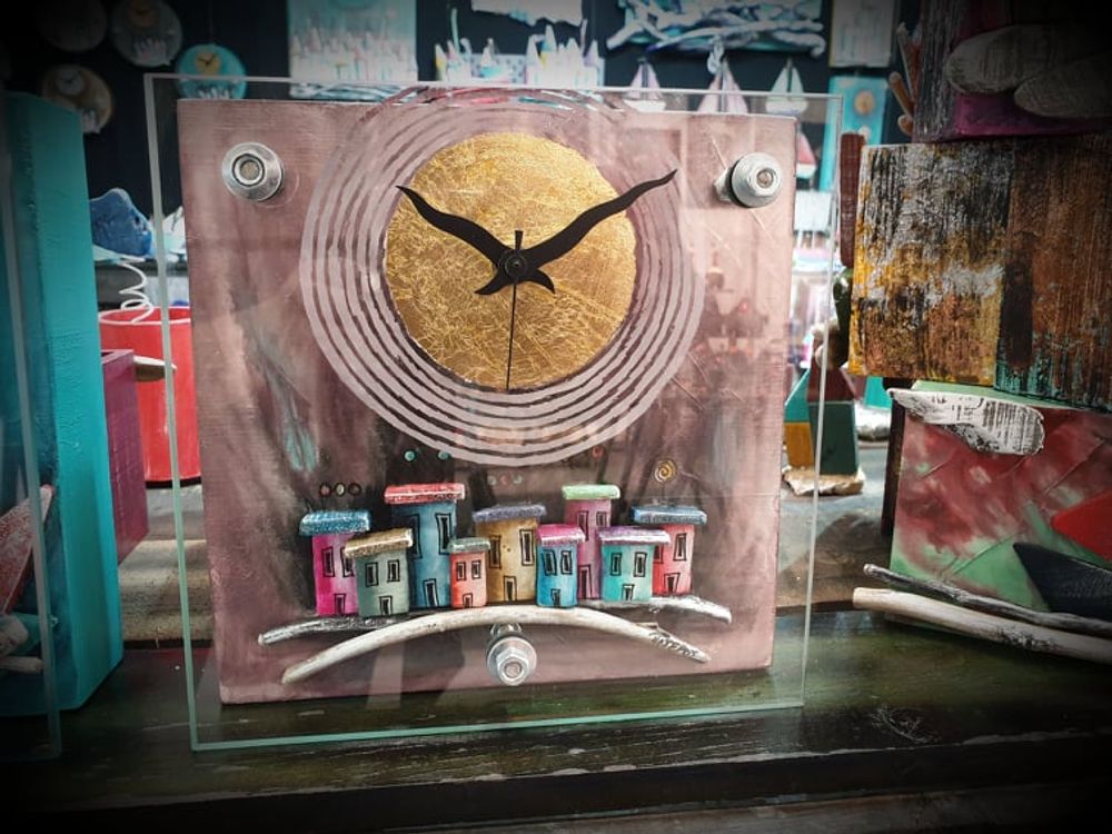 Clocks - Tetragon| Square clock - PITEROS DIMITRIS