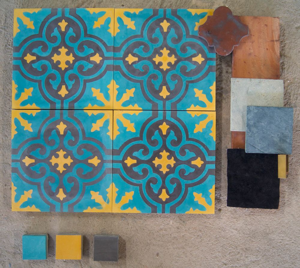 Cement tiles - Cement Tiles - Marrakech - ILOT COLOMBO