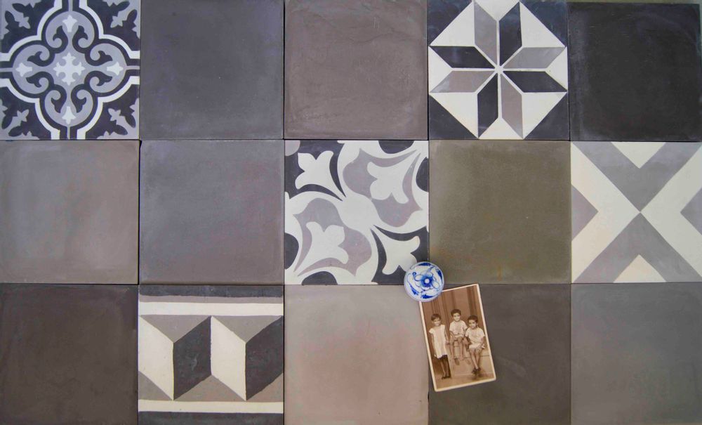 Carreaux de ciment - Carreaux de Ciment Barcelone - ILOT COLOMBO
