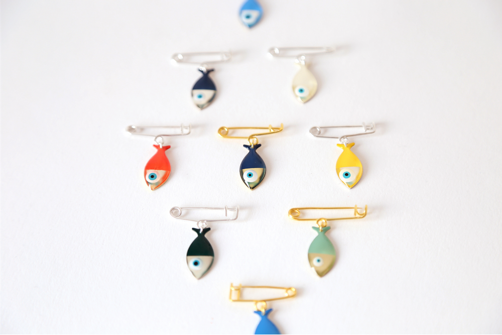 Bijoux - Poisson et sardine xxsmall pin - BORD DE L'EAU