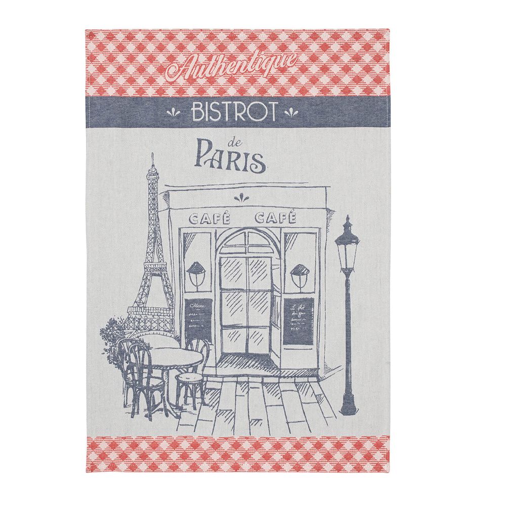 Torchons textile - Authentique Bistrot / Torchon jacquard - COUCKE