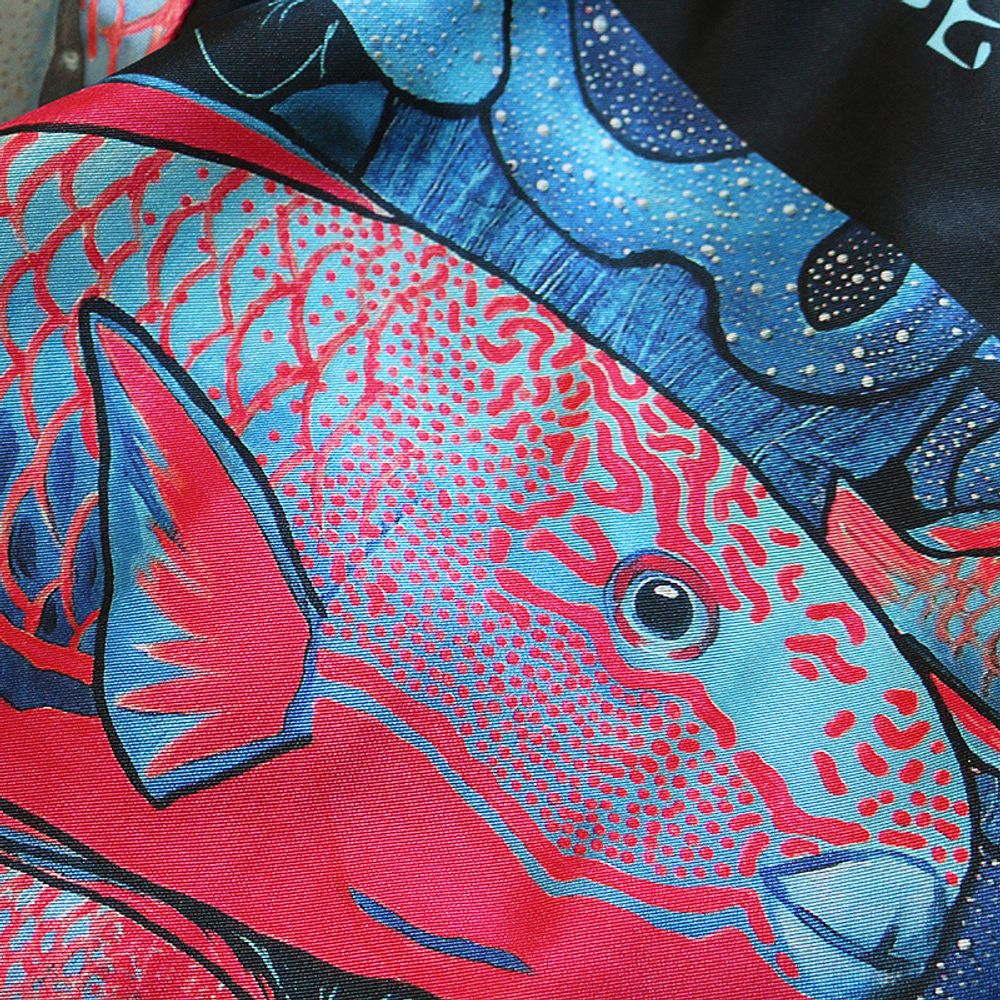 Objets de décoration - Foulard / carré de soie LA DANSE N°2 PINK 45 - imprimé 100 % twill de soie - 45 x 45 cm - roulotté à la française - Maison Fétiche - MAISON FÉTICHE