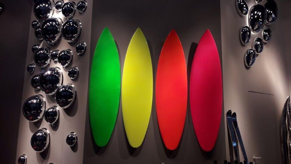 Objets de décoration - PLANCHES DE SURF - FUORILUOGO CHROME DESIGN