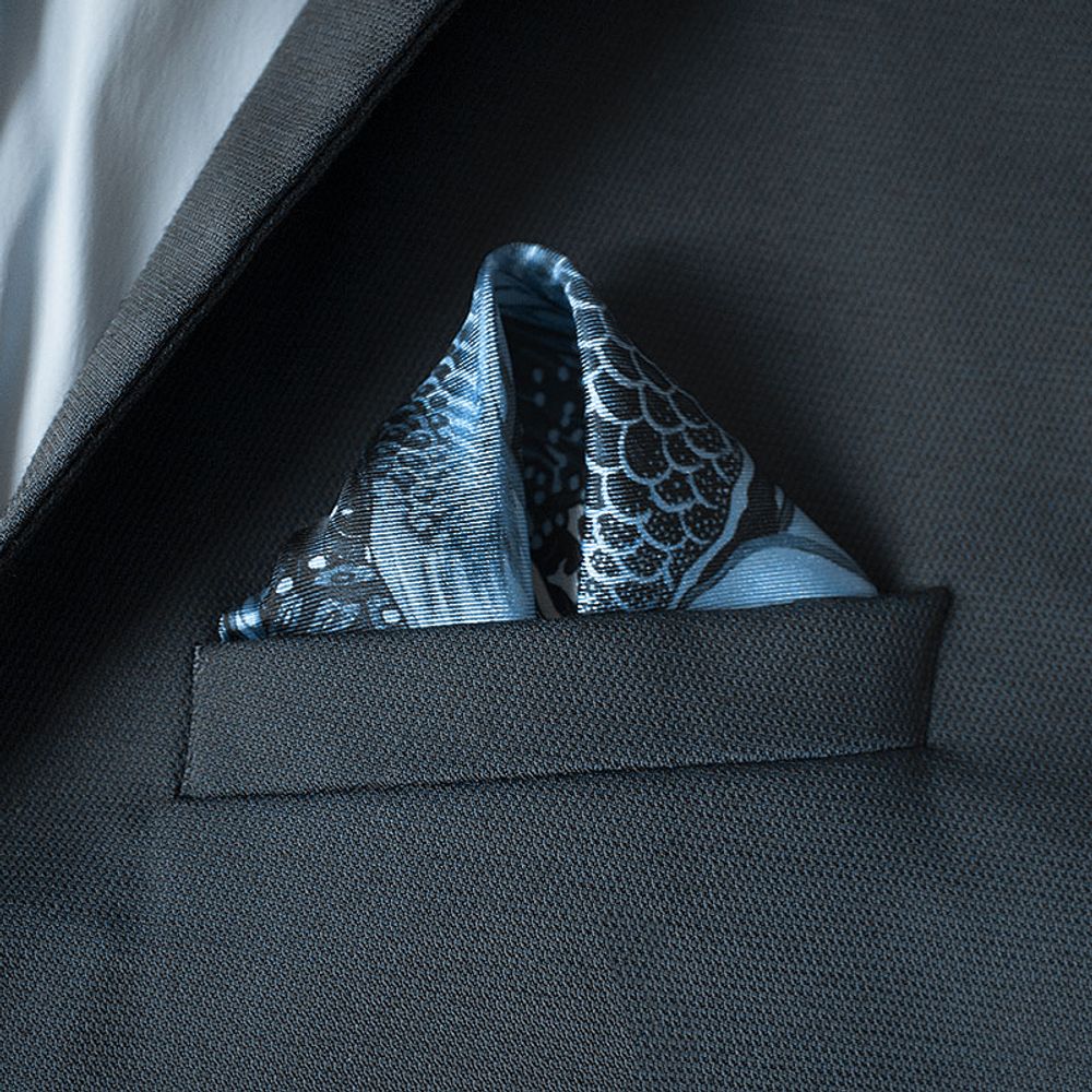 Clutches - "I FIND YOU A CRAZY CHARM" GIFT BOX UNDERWATER BLUE DANCE N°5 + ORIGINAL DANCE N°5 + ORIGINAL BLUE DANCE N°5 - MAISON FÉTICHE