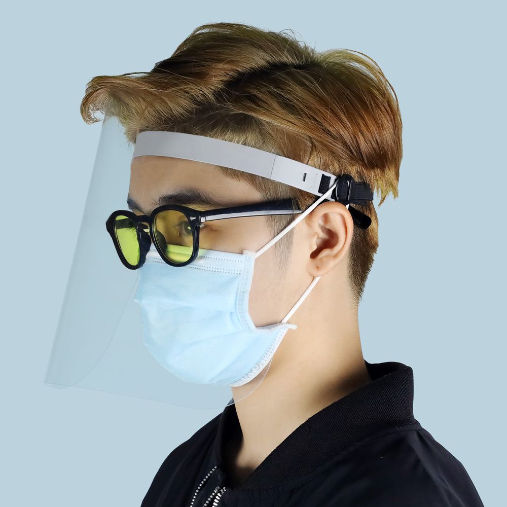 Accessoires cheveux - Visière Visage : Protection anti-coronavirus Covid-19 Series 2 - QUALY DESIGN OFFICIAL