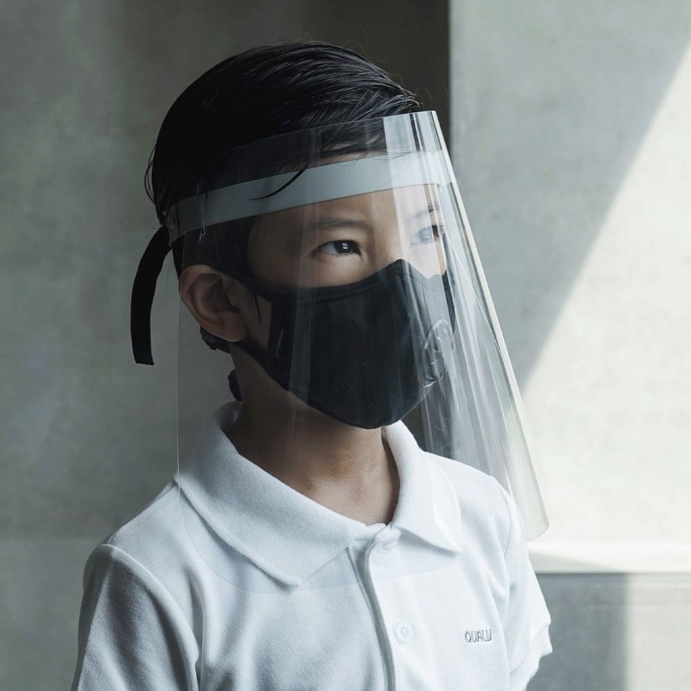 Accessoires cheveux - Visière Visage : Protection anti-coronavirus Covid-19 Series 2 - QUALY DESIGN OFFICIAL