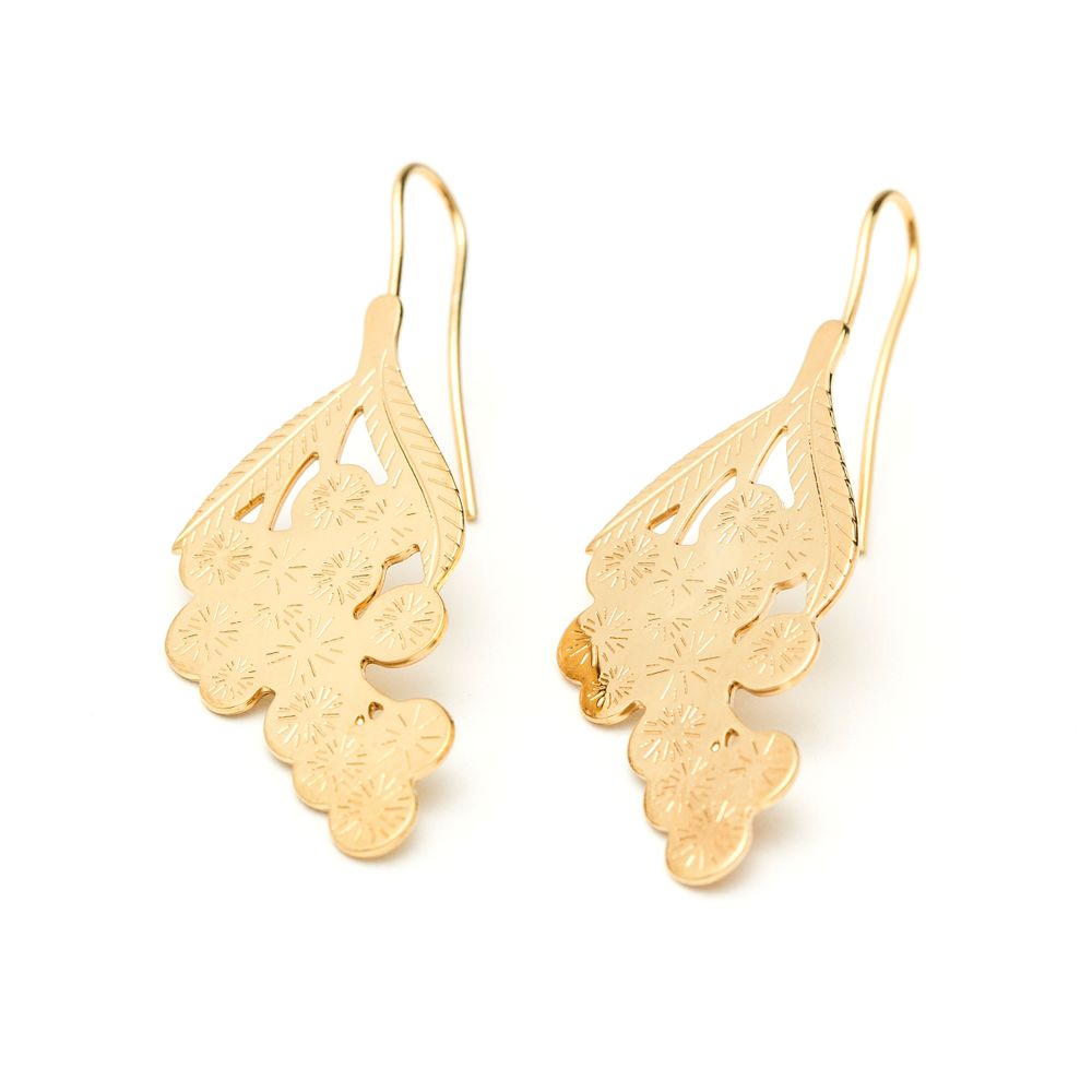 Jewelry - Mimosa Sleeper Earrings - JOUR DE MISTRAL