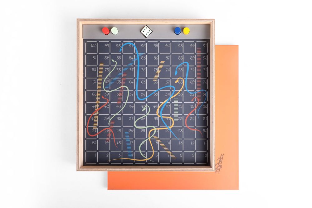 Jeux enfants - Serpents et échelle Prisma - TAAMAA