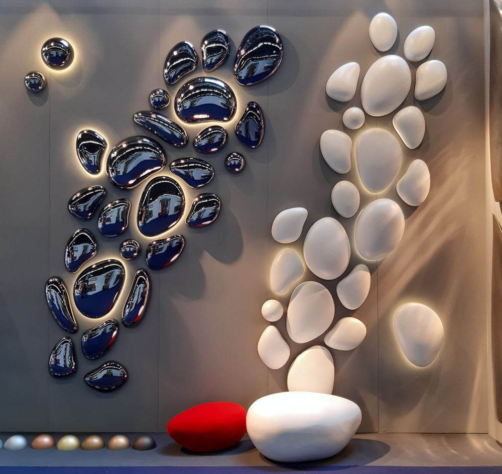 Other wall decoration - Decorative STONE - FUORILUOGO CHROME DESIGN