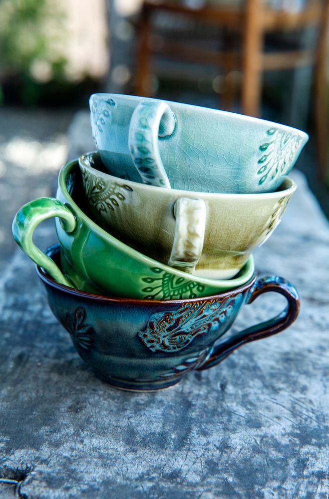 Mugs - Tea cups, espressocups and latte mugs. Pitcher for milk and gravy. - STHÅL