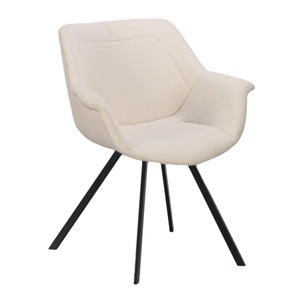 Fauteuils - Ray Arm Chair white - POLE TO POLE