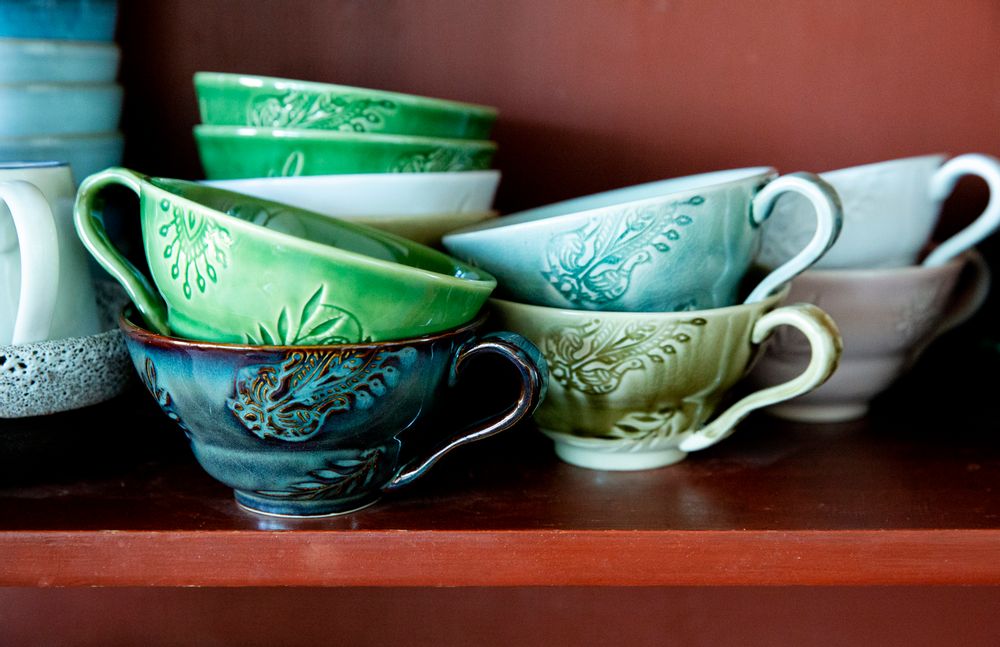 Mugs - Tea cups, espressocups and latte mugs. Pitcher for milk and gravy. - STHÅL