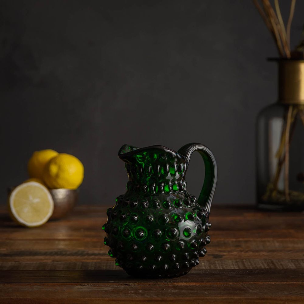 Carafes - Carafon émeraude50cl pointe de diamantN/A in NO&SE - CHEHOMA