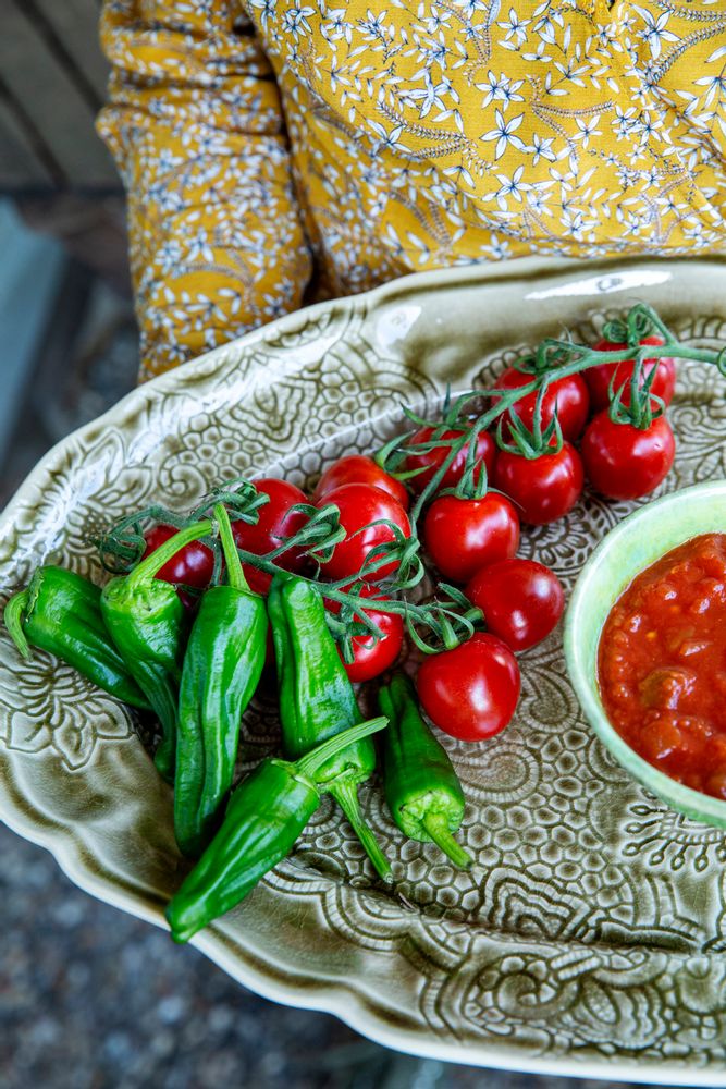 Platter and bowls - Large serving plates - STHÅL