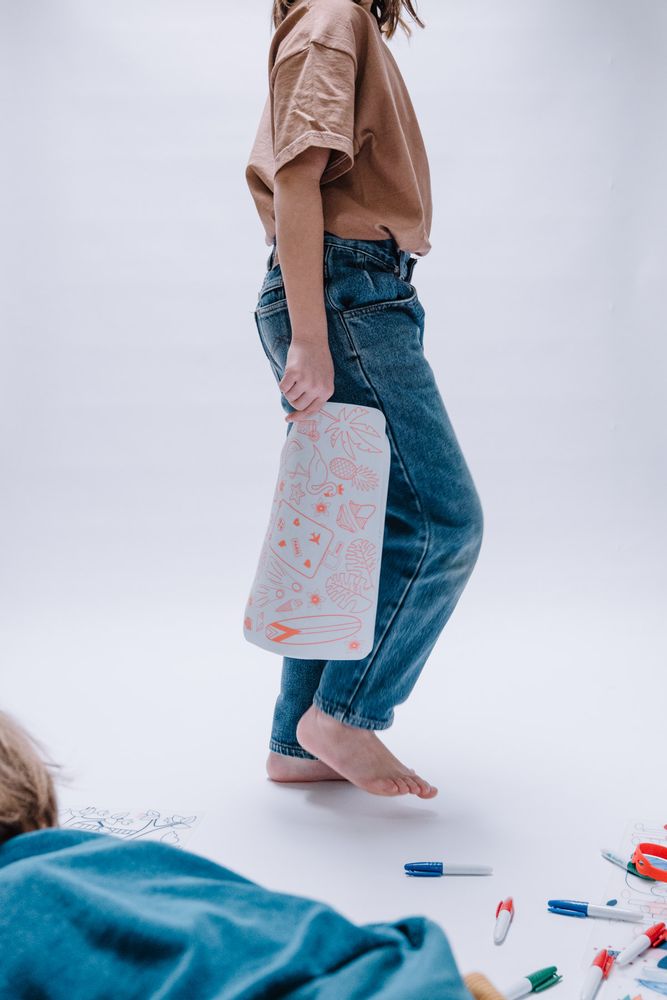 Stationery - Silicone Mini Playmat - FLORIDA reversible - SUPERPETIT