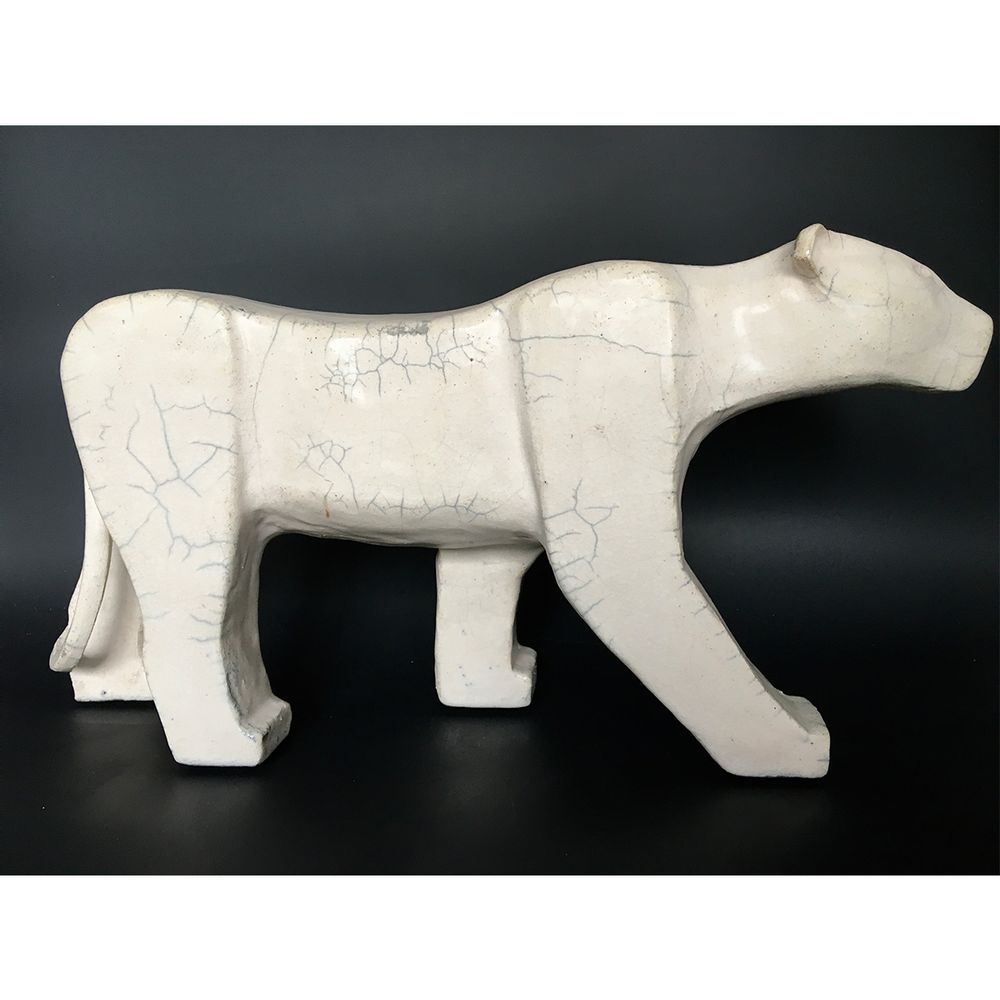 Sculptures, statuettes et miniatures - Sculpture Melten - Panthère - FRENCH ARTS FACTORY
