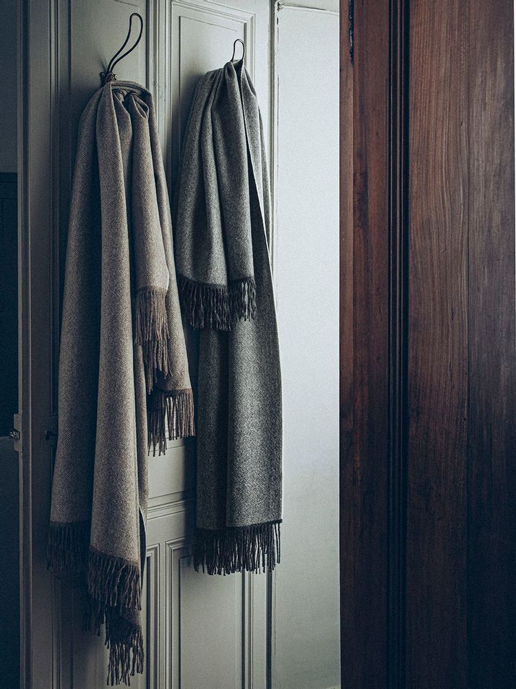Throw blankets - Nomad Beige - Plaid - ALEXANDRE TURPAULT