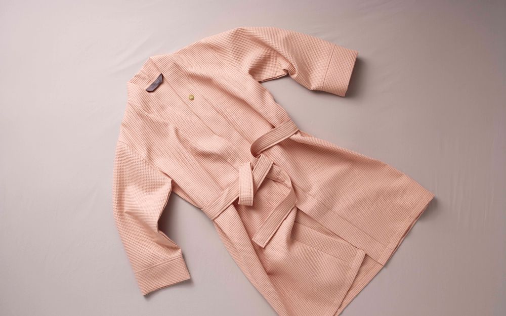 Bathrobes - WAFFLE BATHROBE kimonostyle - SUITE702