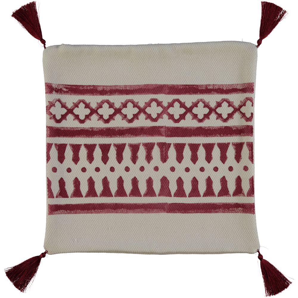 Fabric cushions - HANDPRINTED CUSHION COVER CHIC ELEGANT DECORATIVE UNIQUE - LALAY