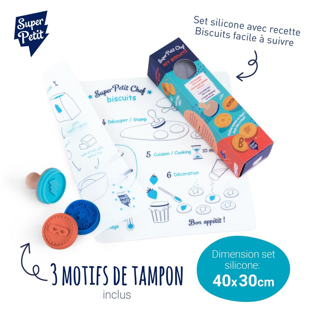 Cadeaux - KIT BISCUITS SuperPetit Chef - SUPERPETIT