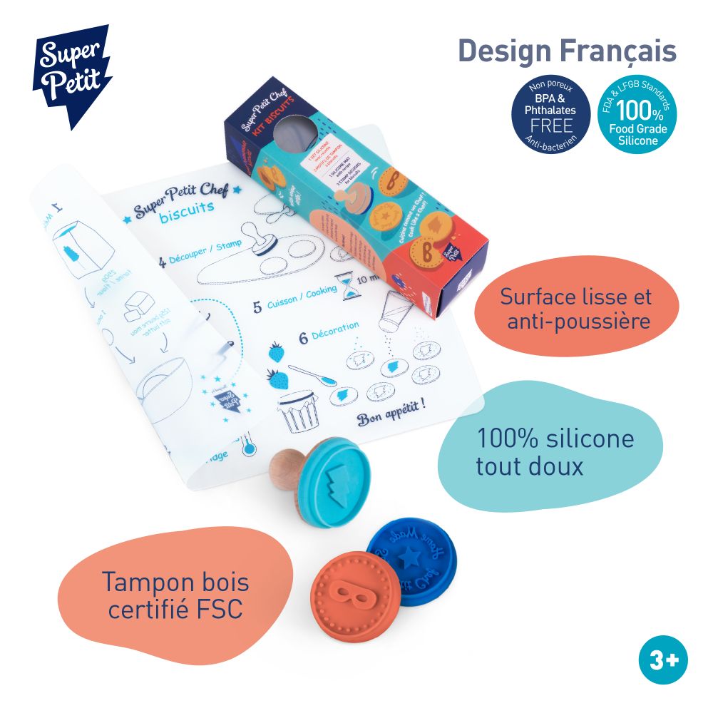 Cadeaux - KIT BISCUITS SuperPetit Chef - SUPERPETIT