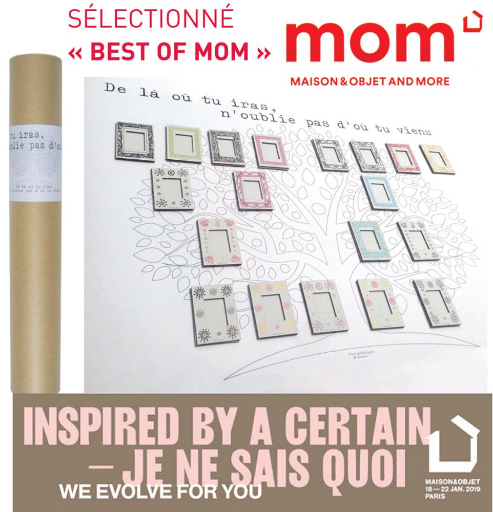 Other wall decoration - TUBE POSTER&CADRES: Family tree - Girlfriends, classmates - Our Animal Friends - PATRICIA DORÉ